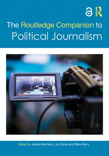 Cover of Routledge Companion to Political Journalism