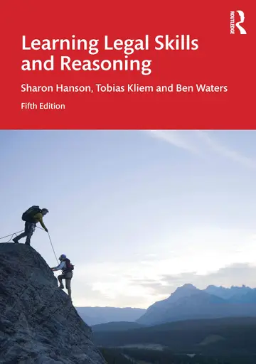 Cover of Learning Legal Skills and Reasoning
