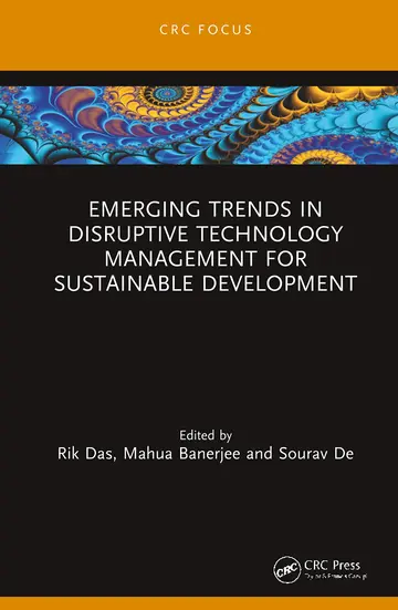 Cover of Emerging Trends in Disruptive Technology Management for Sustainable Development