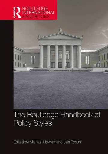 Cover of The Routledge Handbook of Policy Styles