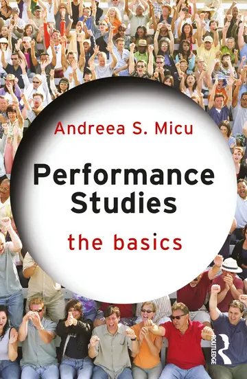 Cover of Performance Studies