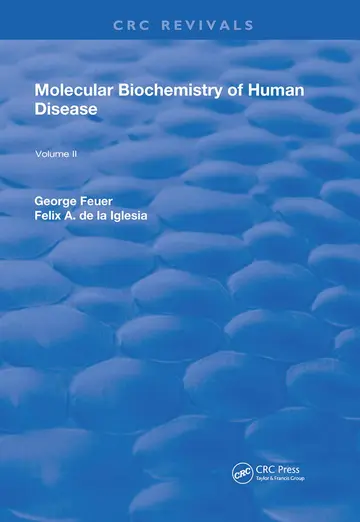 Cover of Molecular Biochemistry of Human Disease
