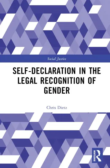 Cover of Self-declaration in the Legal Recognition of Gender