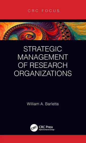 Cover of Strategic Management of Research Organizations