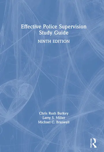 Cover of Effective Police Supervision Study Guide