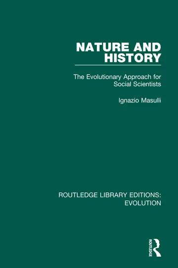 Cover of Nature and History