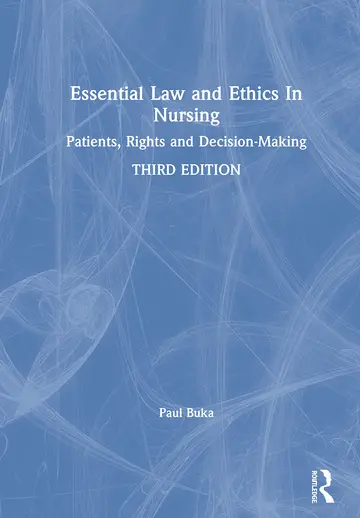 Cover of Essential Law and Ethics in Nursing