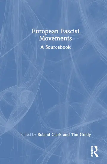 Cover of European Fascist Movements