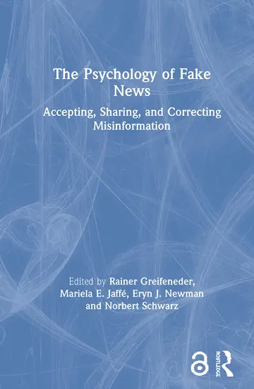 Cover of The Psychology of Fake News