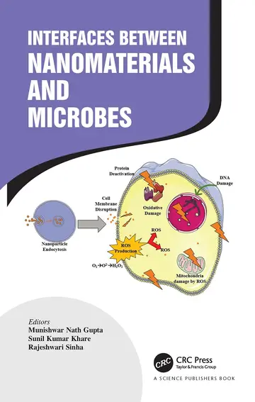 Cover of Interfaces Between Nanomaterials and Microbes