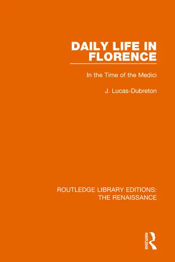 Cover of Daily Life in Florence