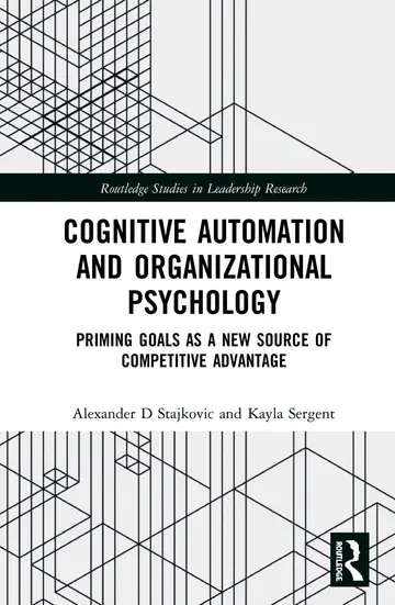 Cover of Cognitive Automation and Organizational Psychology
