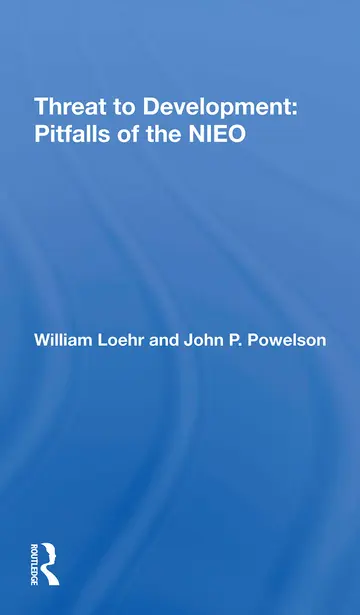 Cover of Threat to Development