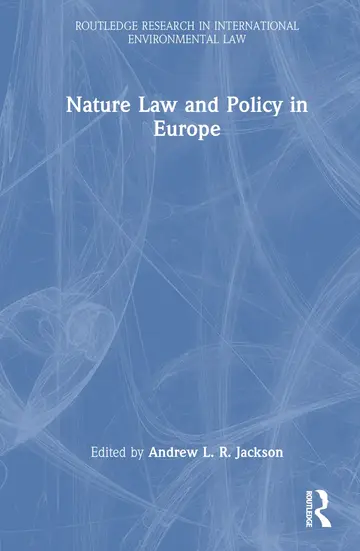 Cover of Nature Law and Policy in Europe