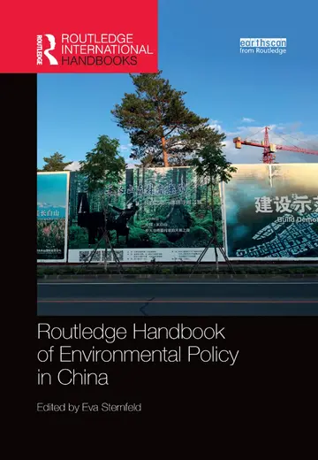 Cover of Routledge Handbook of Environmental Policy in China