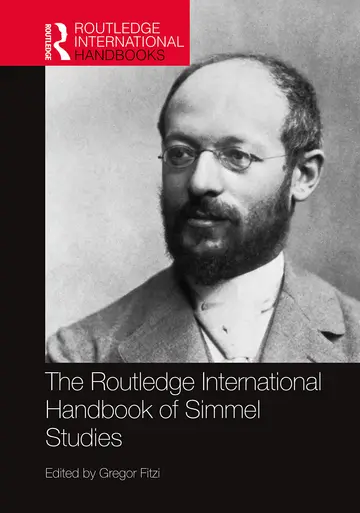 Cover of The Routledge International Handbook of Simmel Studies