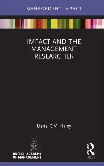 Cover of Impact and the Management Researcher