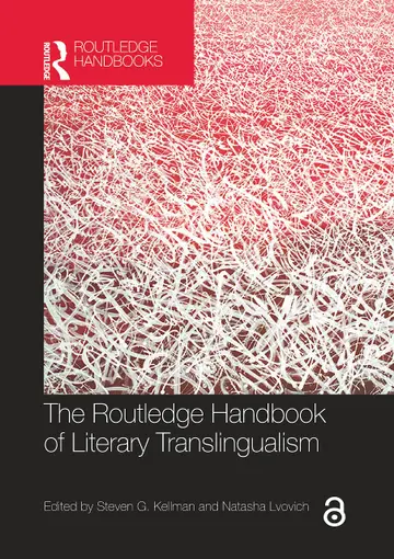 Cover of Routledge Handbook of Literary Translingualism