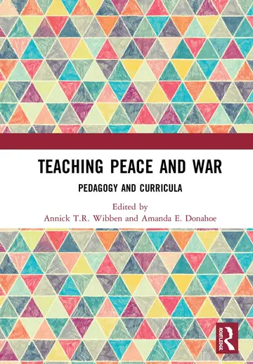 Cover of Teaching Peace and War