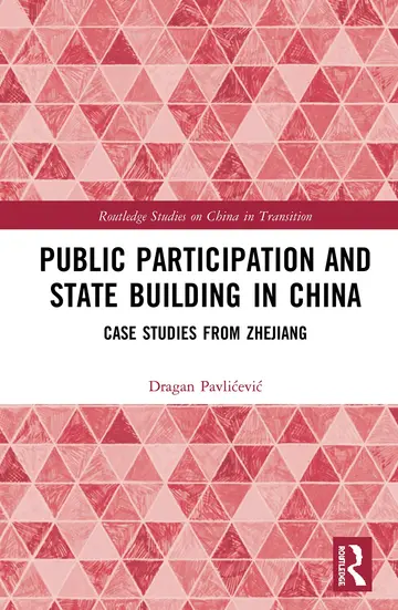 Cover of Public Participation and State Building in China