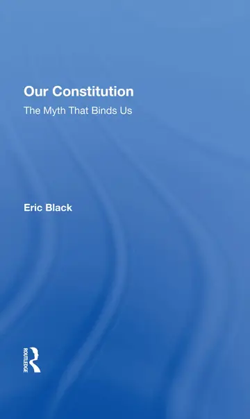 Cover of Our Constitution