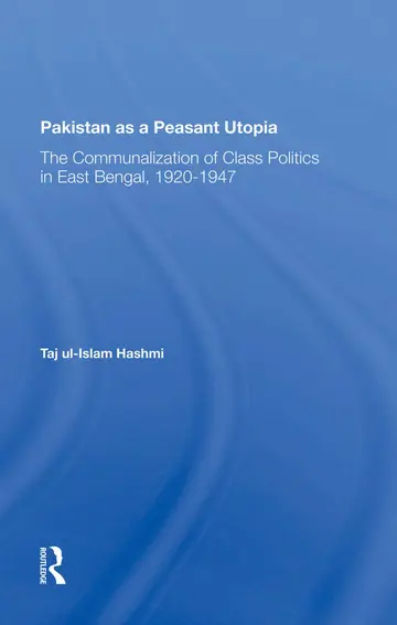 Cover of Pakistan as A Peasant Utopia