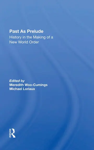 Cover of Past as Prelude