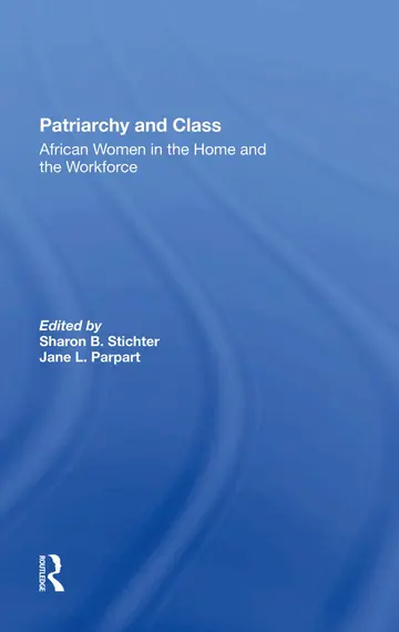 Cover of Patriarchy and Class
