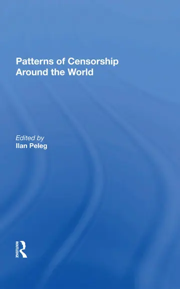 Cover of Patterns of Censorship Around the World