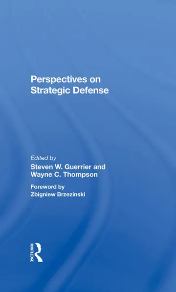 Cover of Perspectives on Strategic Defense