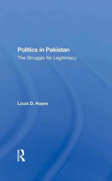 Cover of Politics in Pakistan