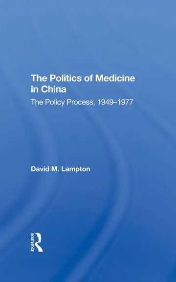 Cover of Politics Medicine China/H