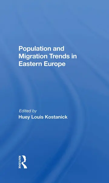Cover of Population and Migration Trends in Eastern Europe