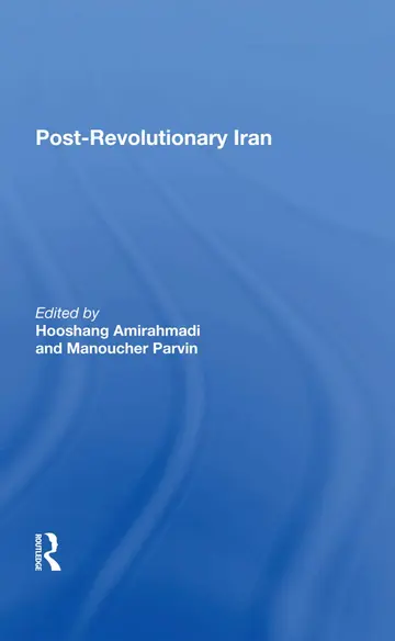 Cover of Post-revolutionary Iran