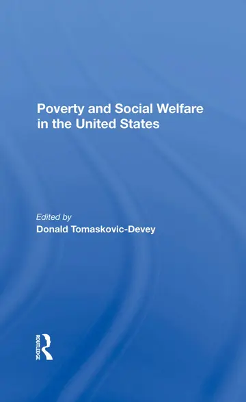 Cover of Poverty and Social Welfare in the United States
