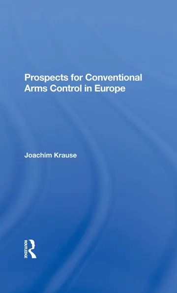 Cover of Prospects for Conventional Arms Control in Europe