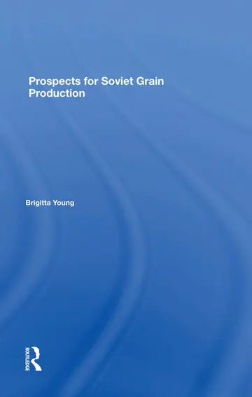 Cover of Prospects for Soviet Grain Production