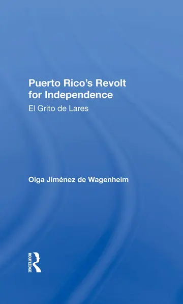 Cover of Puerto Rico's Revolt for Independence