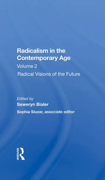 Cover of Radicalism in the Contemporary Age