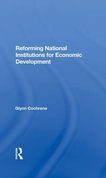 Cover of Reforming National Institutions for Economic Development