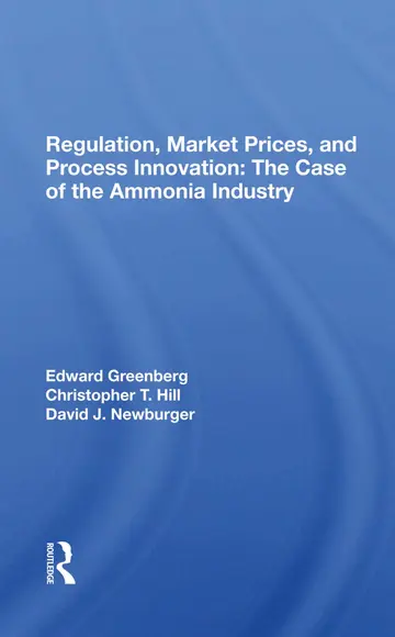 Cover of Regulation, Market Prices, and Process Innovation