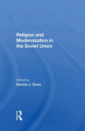 Cover of Religion and Modernization in the Soviet Union