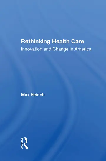 Cover of Rethinking Health Care