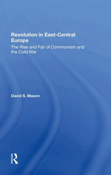 Cover of Revolution in East-central Europe