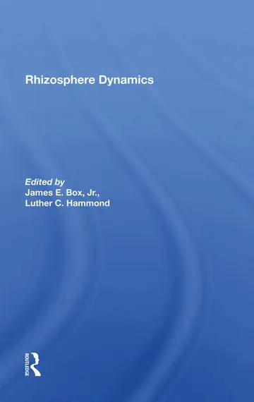 Cover of Rhizosphere Dynamics