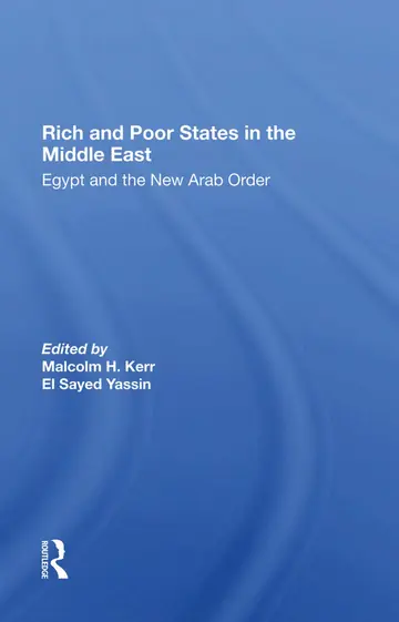 Cover of Rich and Poor States in the Middle East