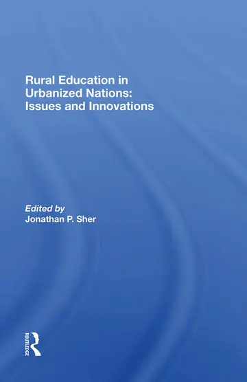 Cover of Rural Education in Urbanized Nations