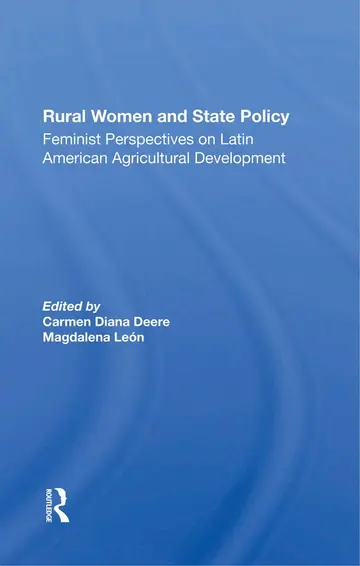 Cover of Rural Women and State Policy