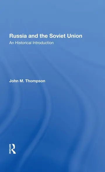 Cover of Russia and the Soviet Union