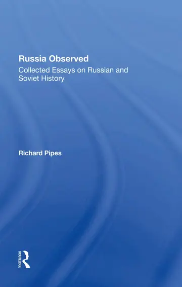 Cover of Russia Observed
